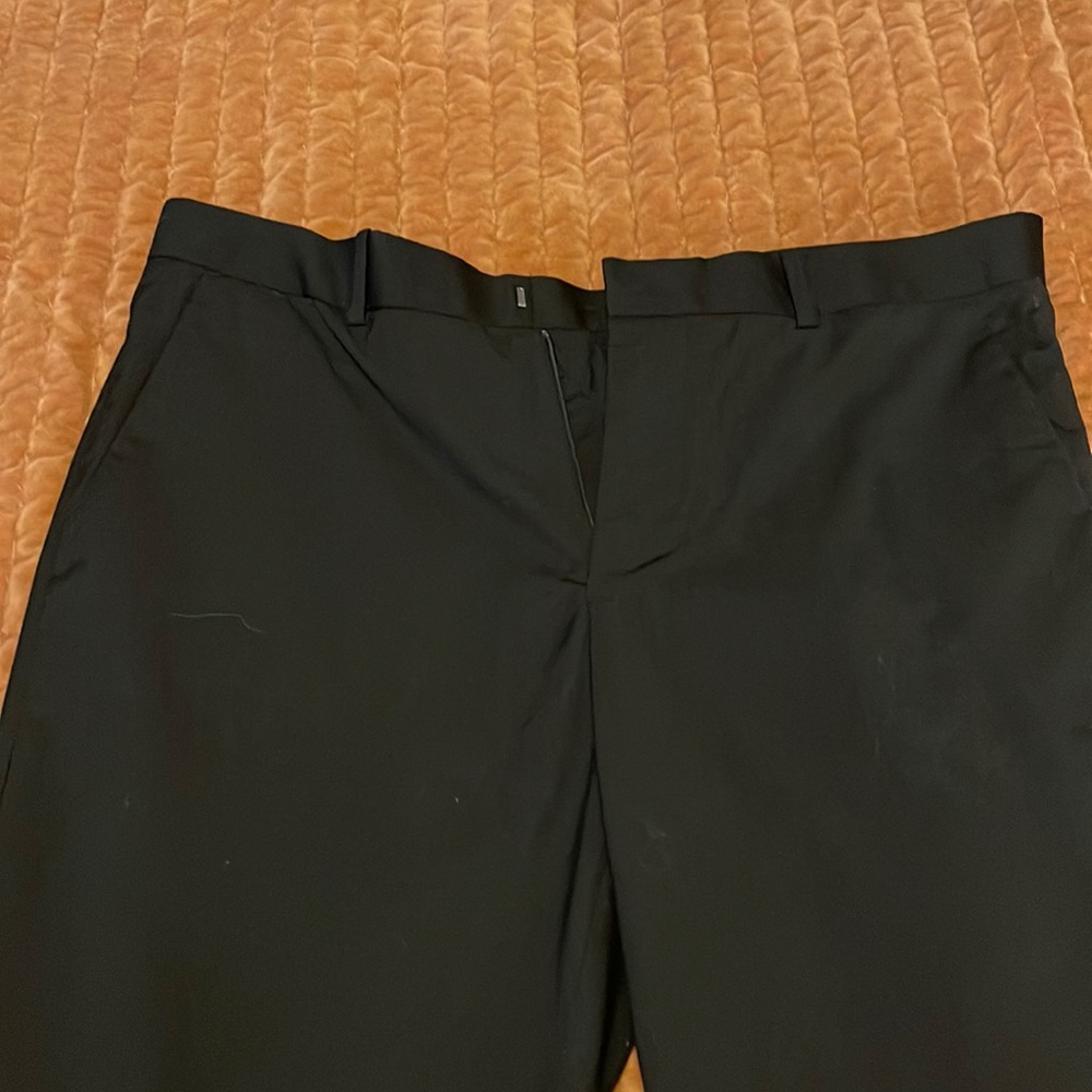 Black slacks. Worn once !